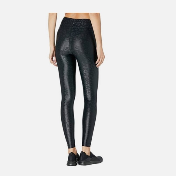 Koral Lustrous High Rise Leggings in Black Leopard BNWT​ - Picture 3 of 9